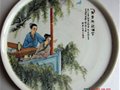 中國工藝美術大師張明文青年時代的繪瓷作品
