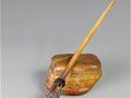 陶瓷艺术大师傅国胜使用的“鸡头笔”