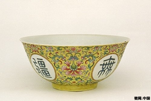 スーパーセール】 古美術/中国清時代粉彩茶碗；T-6 工芸品 