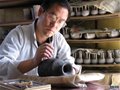 张昶林与中国工艺美术大师孟树锋陶瓷艺术对话